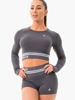 Freestyle Seamless Long Sleeve Crop