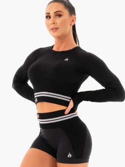 Freestyle Seamless Long Sleeve Crop
