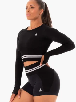 Freestyle Seamless Long Sleeve Crop