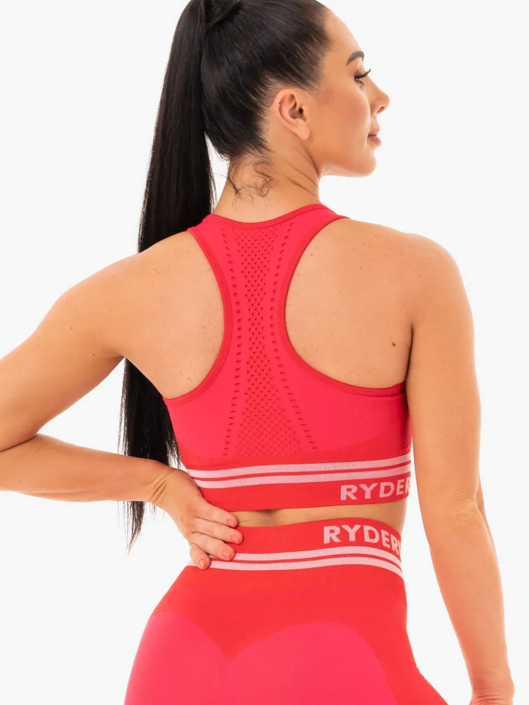 Freestyle Seamless Longline Sports Bra