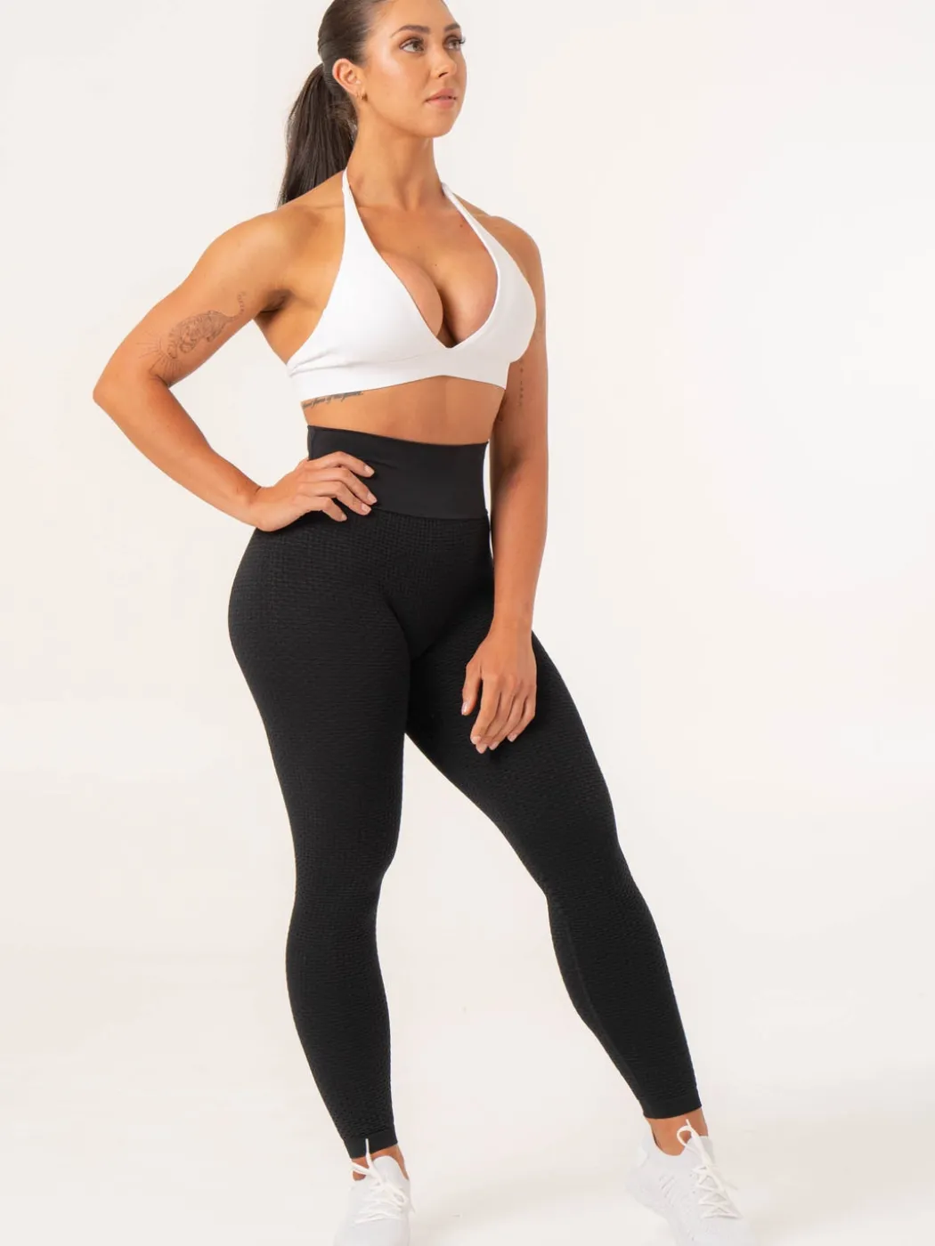 Honeycomb Scrunch Seamless Leggings