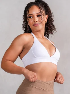 Icon V Neck Sports Bra