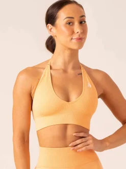 Lift Rib Seamless Halter Sports Bra