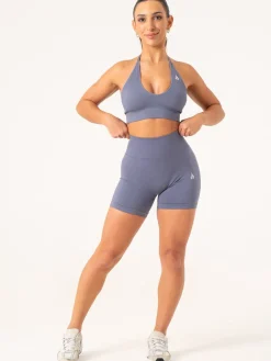 Lift Rib Seamless Halter Sports Bra