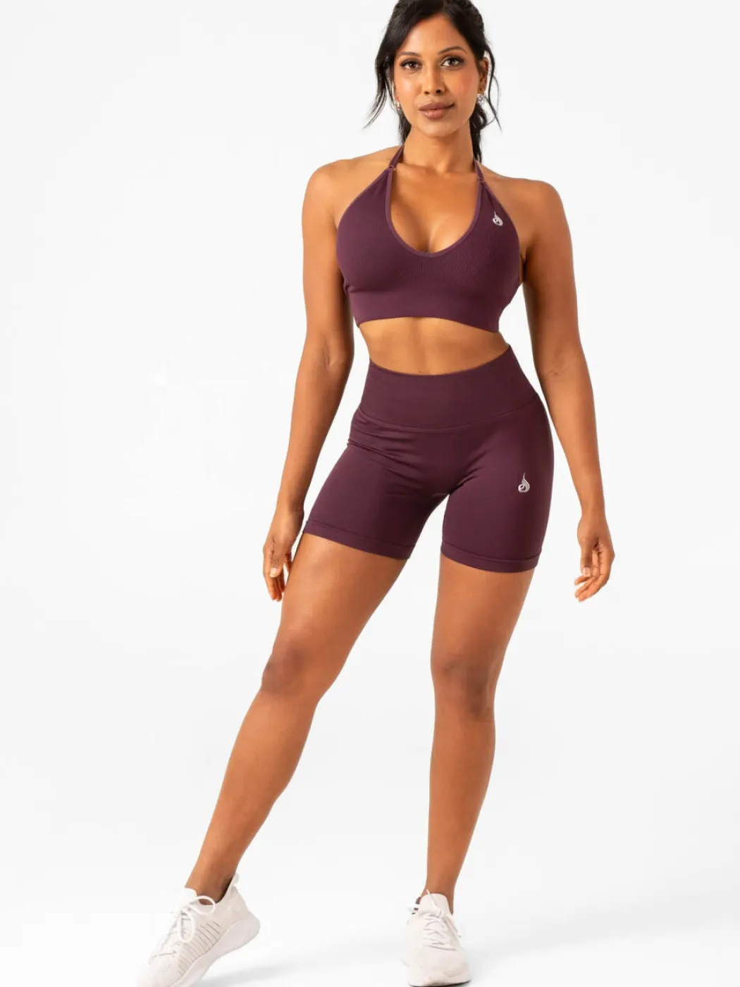 Lift Rib Seamless Halter Sports Bra