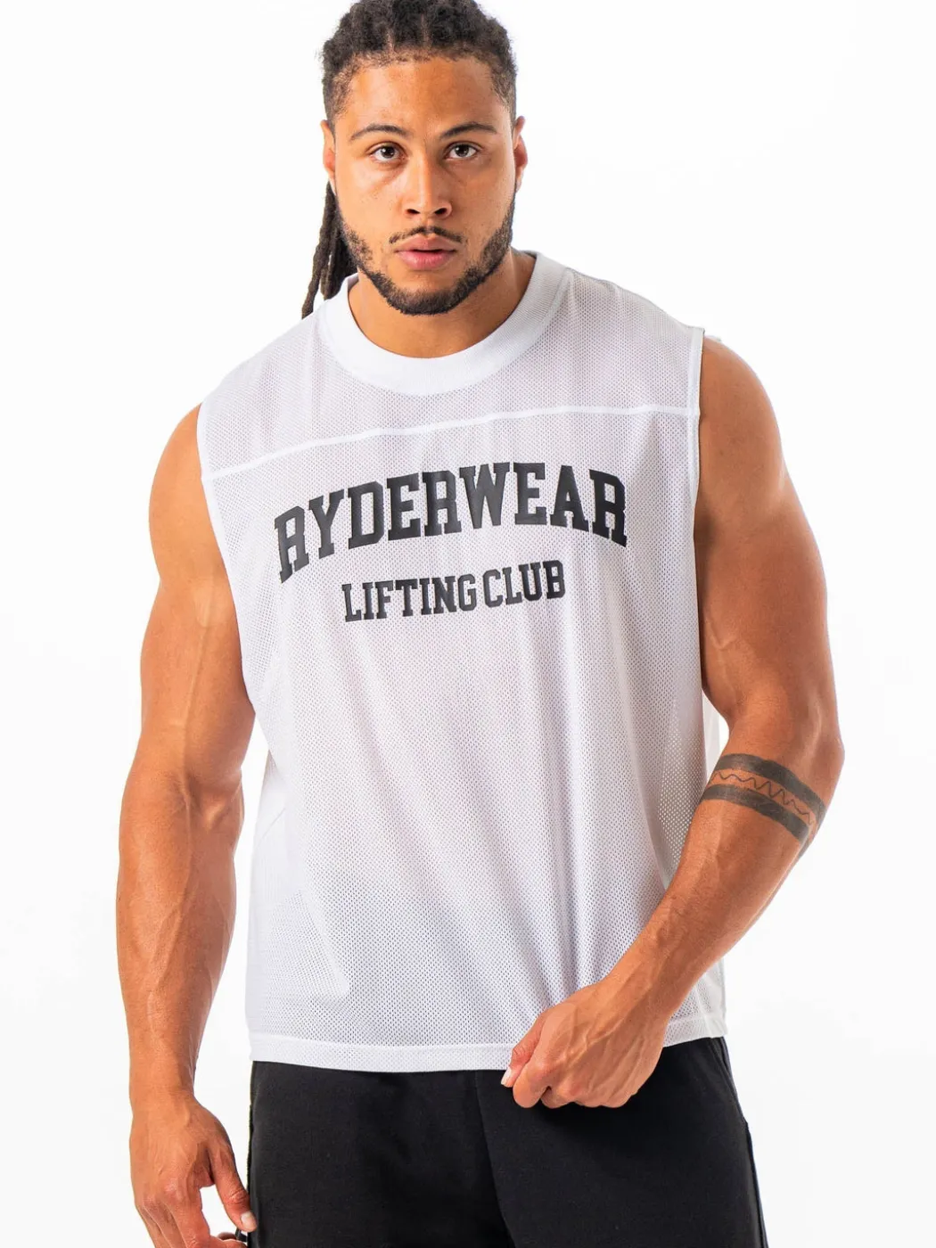 Mesh Flex Muscle Tank