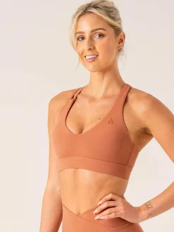 Momentum V-Neck Sports Bra