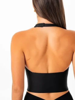 NKD Scrunch Halter Tank