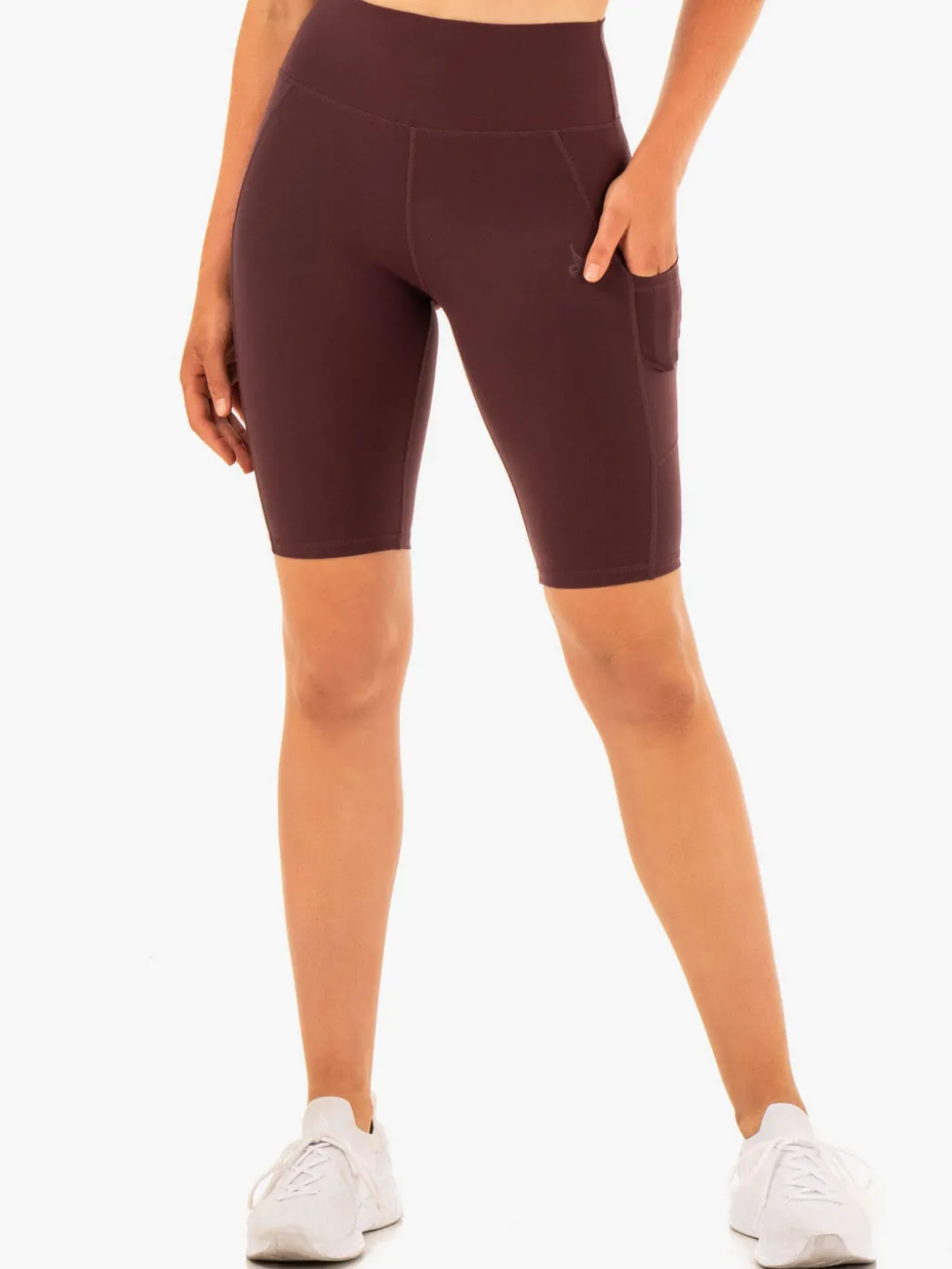 Reset High Waisted Pocket Bike Shorts