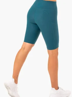Reset High Waisted Pocket Bike Shorts