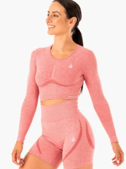 Staples Seamless Long Sleeve Top