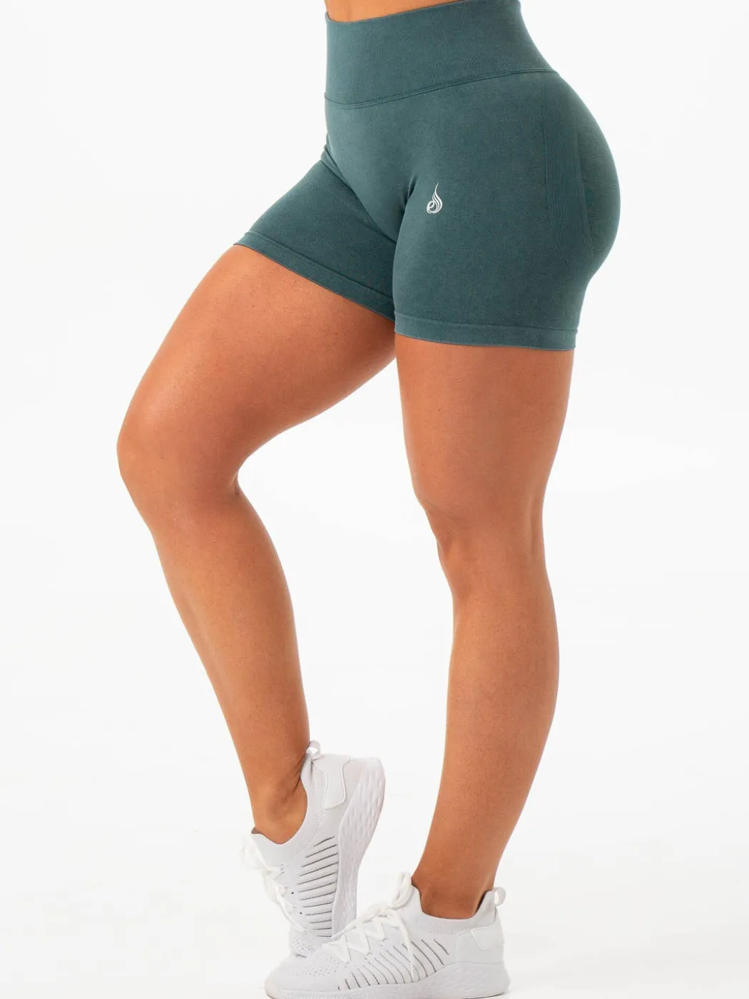 Stonewash Scrunch Seamless Shorts