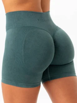 Stonewash Scrunch Seamless Shorts