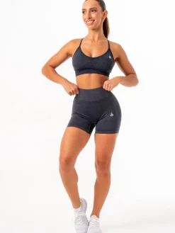 Stonewash Scrunch Seamless Shorts