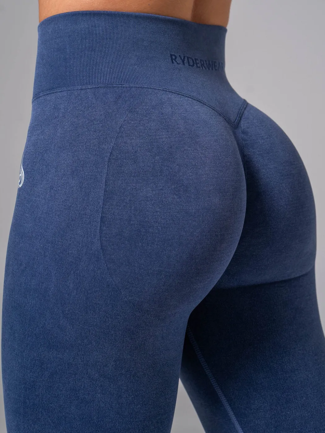 Stonewash Seamless Invisible Scrunch Leggings