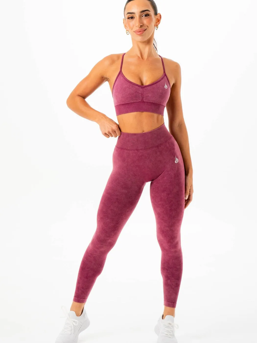 Stonewash Seamless Sports Bra
