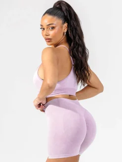 Stonewash Seamless Sports Bra