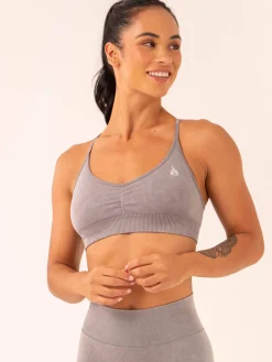 Stonewash Seamless Sports Bra