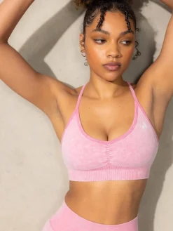 Stonewash Seamless Sports Bra