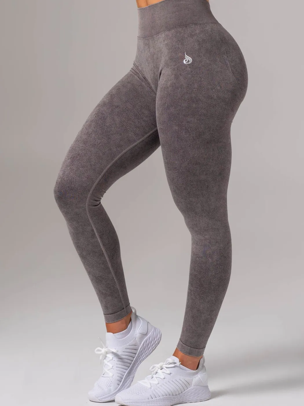 Stonewash Seamless V Back Legging
