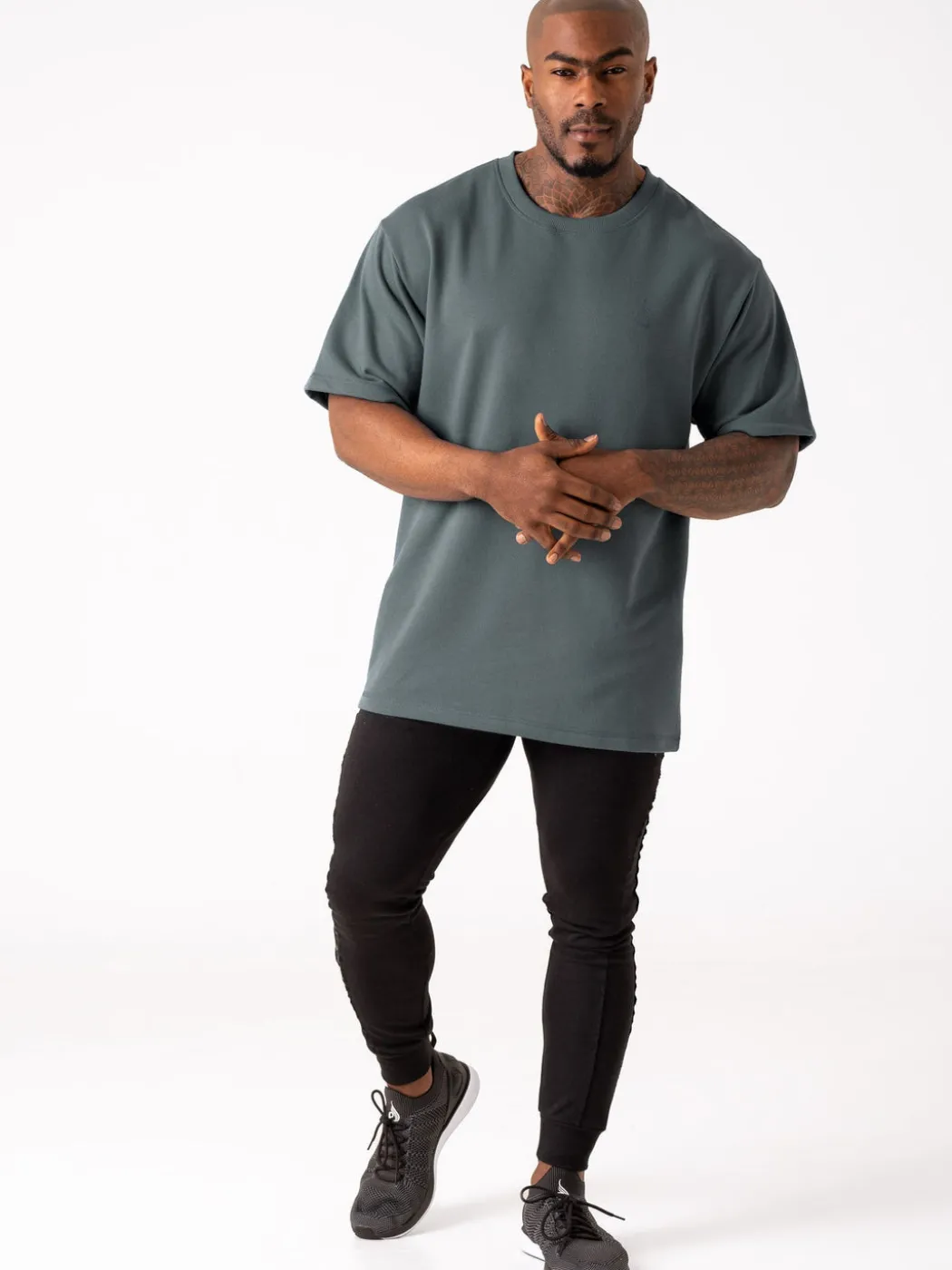 Throwback Fleece Oversized T-Shirt