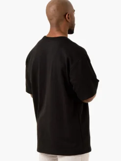 Throwback Oversized Fleece T-Shirt