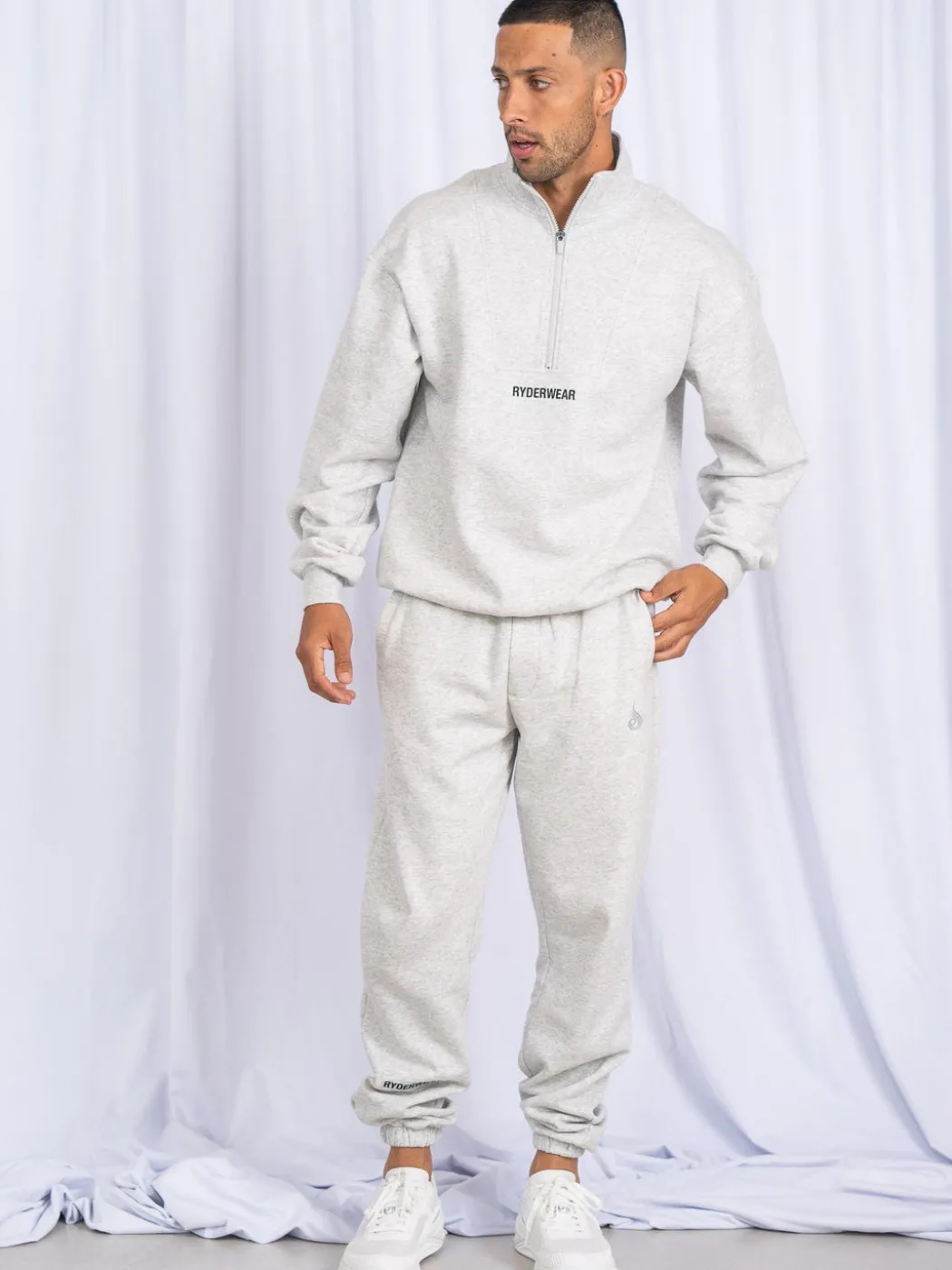 Unisex Half Zip Jumper